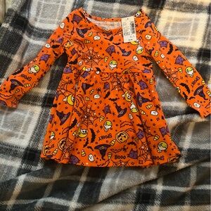 The children’s place Halloween dress 9-12 months NWT